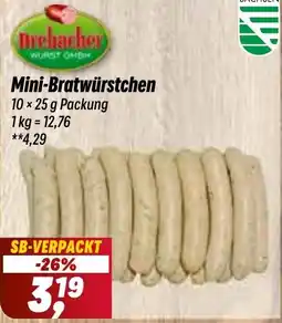 Simmel Mini-Bratwürstchen Drebacher Angebot