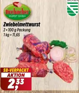 Simmel Drehsacker Zwiebelmettwurst Angebot