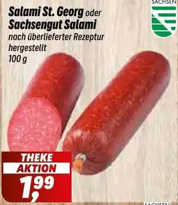 Simmel Salami St. Georg oder Sachsengut Salami Angebot