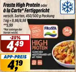 Simmel Frosta High Protein Angebot
