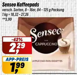 Simmel Senseo Cappuccino Angebot