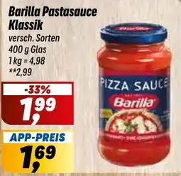 Simmel Barilla Pastasauce Klassik Angebot