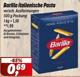 Simmel Barilla italienische Pasta Angebot