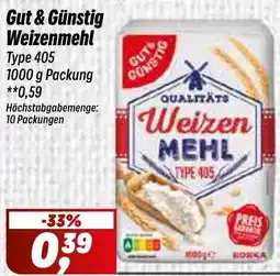 Simmel Gut & Günstig Weizenmehl Angebot