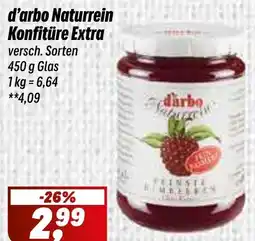 Simmel d'arbo Naturrein Konfitüre Extra Angebot