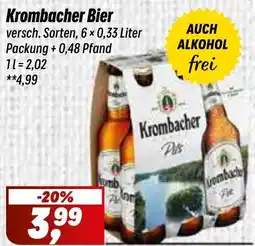 Simmel Krombacher Bier Angebot
