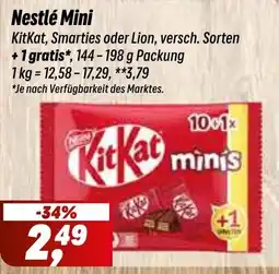 Simmel KitKat minis Angebot