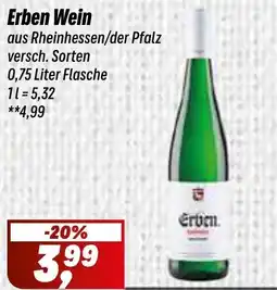 Simmel Erben Wein Angebot