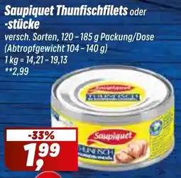 Simmel Saupiquet Thunfischfilets Angebot