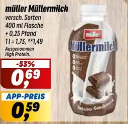 Simmel müller Müllermilch Angebot