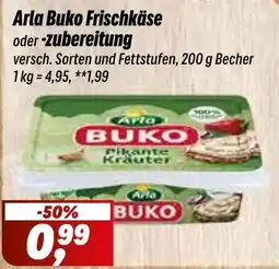 Simmel Arla Buko Frischkäse Angebot