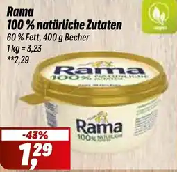 Simmel Rama 100% natürliche Zutaten Angebot