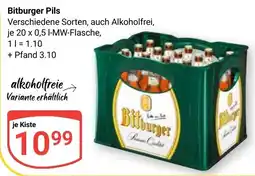 Globus Bitburger Pils Angebot