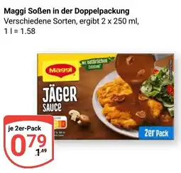 Globus Maggi Jäger Sauce Angebot