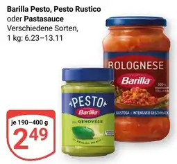Globus Barilla Pesto Angebot