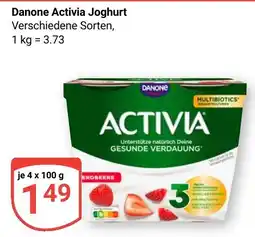 Globus Danone Activia Joghurt Angebot