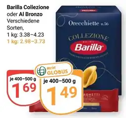 Globus Barilla Collezione Angebot