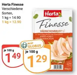 Globus Herta Finesse Hähnchenbrust Angebot