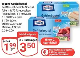 Globus Toppits Gefrierbeutel Angebot