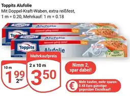 Globus Toppits Alufolie Angebot