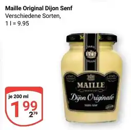 Globus Maille Original Dijon Senf Angebot