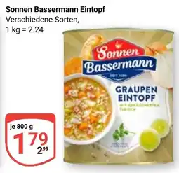 Globus Sonnen Bassermann Graupen Eintopf Angebot