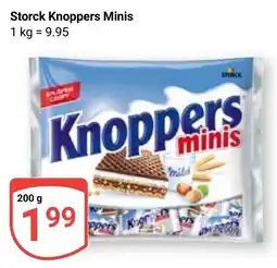 Globus Storck Knoppers Minis Angebot