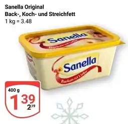 Globus Sanella Original Back-, Koch- und Streichfett Angebot