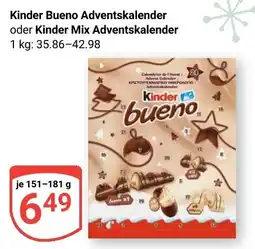 Globus Kinder Bueno Adventskalender Angebot