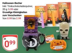 Globus Halloween-Becher Angebot