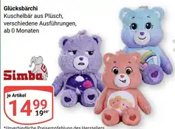 Globus Glücksbärchi Kuschelbär aus Plüsch Angebot