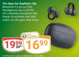 Globus 2Go Open-Ear Kopfhörer-Clip Angebot