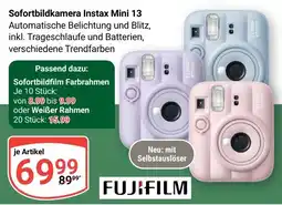 Globus Sofortbildkamera Instax Mini 13 Angebot