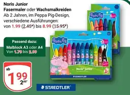 Globus Noris Junior Fasermaler oder Wachsmalkreiden Angebot