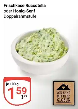 Globus Frischkäse Ruccotella Doppelrahmstufe Angebot