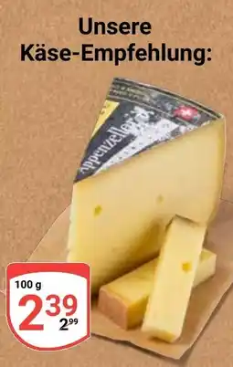 Globus Appenzeller Angebot