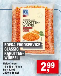 Handelshof Edeka foodservice classic karotten-würfel Angebot