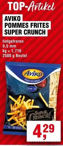 Handelshof Aviko pommes frites super crunch Angebot