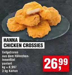 Handelshof Hanna chicken crossies Angebot