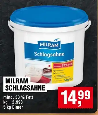 MILRAM Schlagsahne