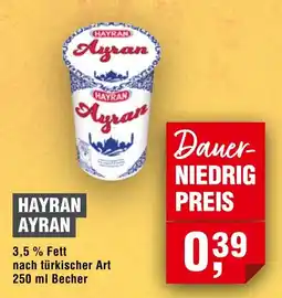 Handelshof HAYRAN AYRAN Angebot