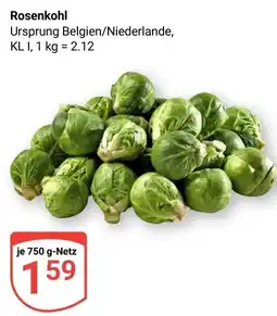 Globus Rosenkohl Angebot