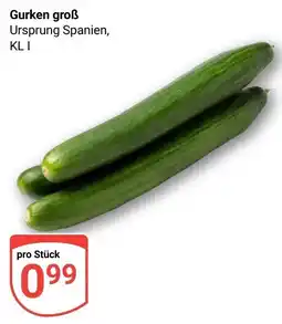 Globus Gurken groß Angebot