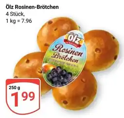 Globus Ölz Rosinen-Brötchen Angebot