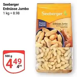 Globus Seeberger Erdnüsse Jumbo Angebot