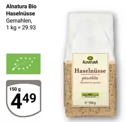 Globus Alnatura Bio Haselnüsse Angebot