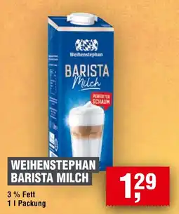 Handelshof WEIHENSTEPHAN BARISTA MILCH Angebot