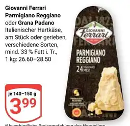 Globus Giovanni Ferrari Parmigiano Reggiano Angebot