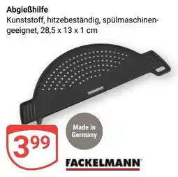 Globus Abgießhilfe FACKELMANN Angebot