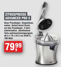 Handelshof ZITRUSPRESSE ADVANCED PRO S Angebot